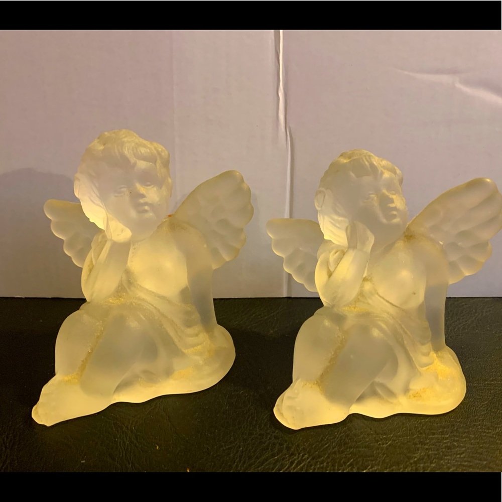 Vintage Cherub Candle Holders
